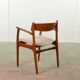 Danish Teak Desk- Armchair by Erik Buch for Oddense Maskinsedkeri, 1960s