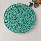 Water green cast iron underside