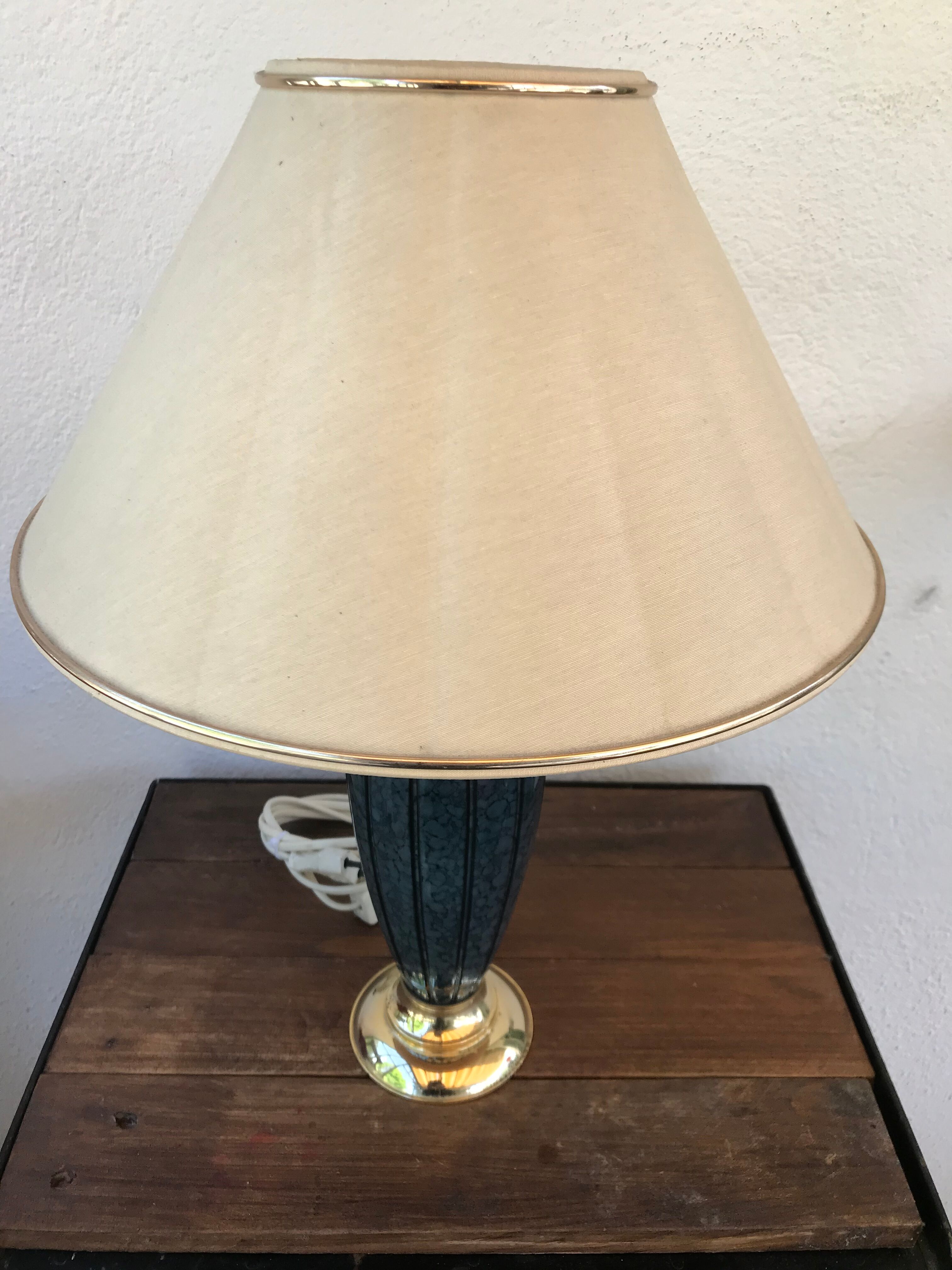 Ceramic lamp Robert of Schuytener model Auteuil