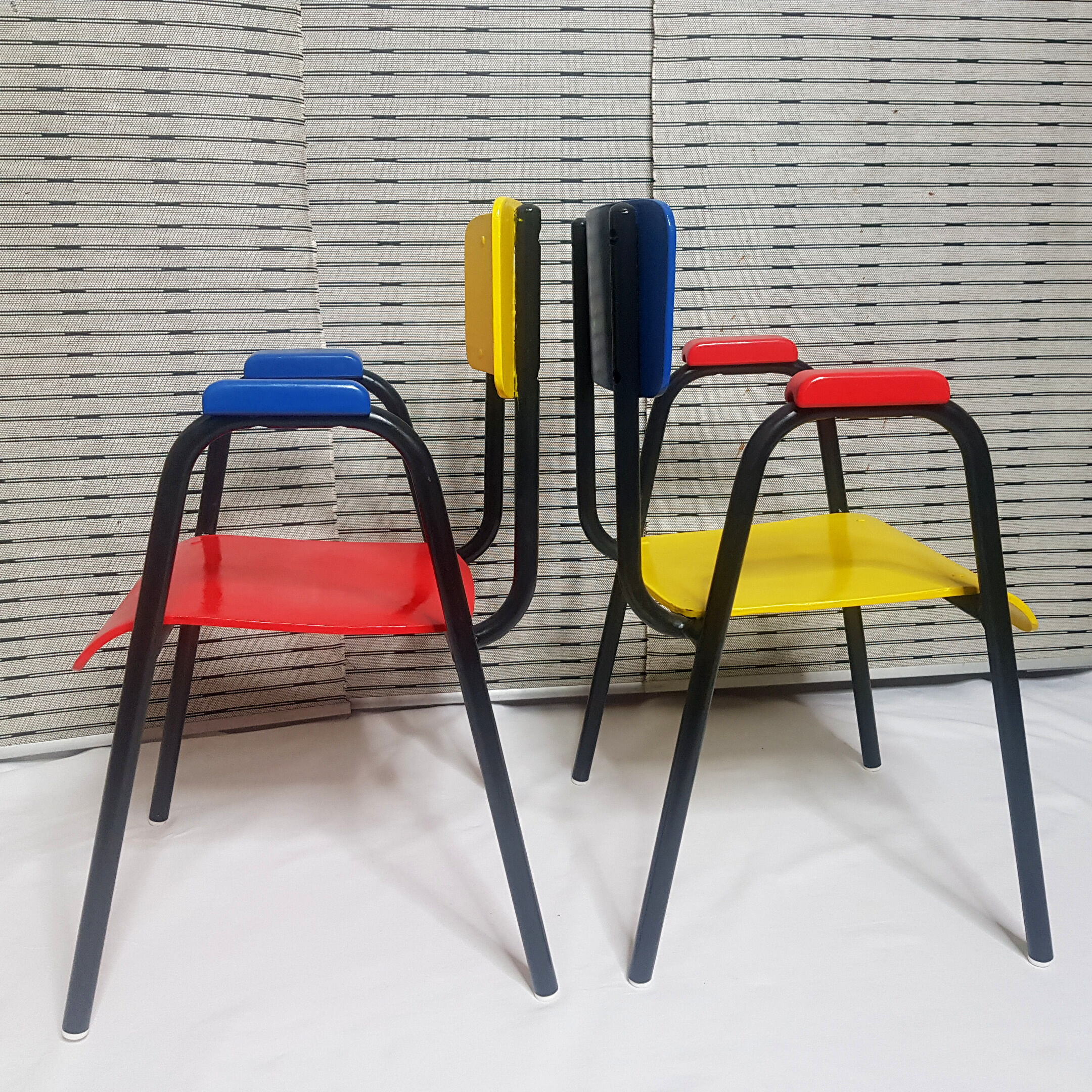 Pair of vintage children's chairs