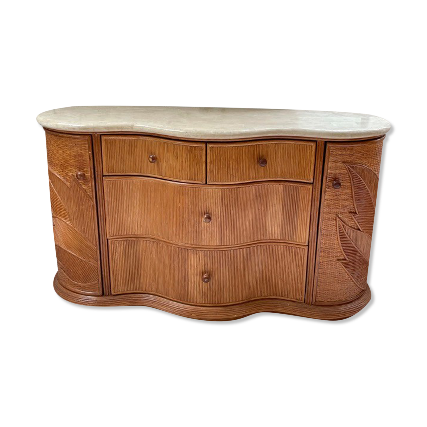 Chest of drawers bamboo Vivai del Sud tropicalist