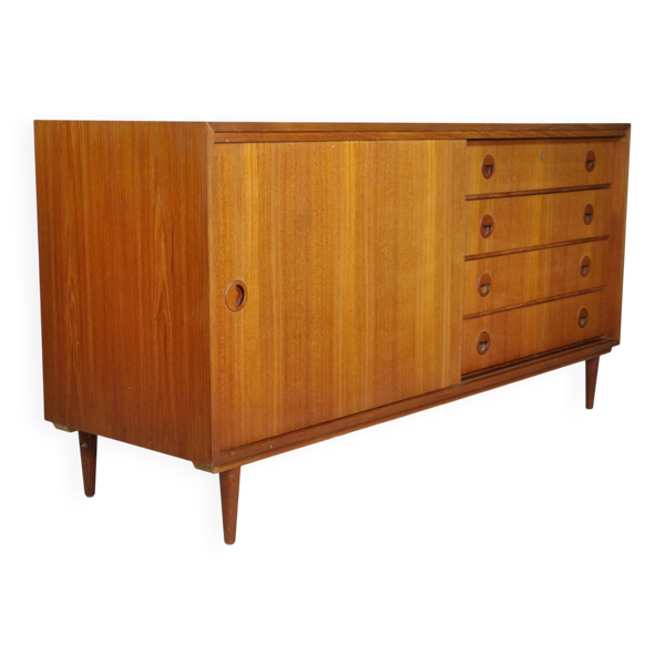 Buffet en teck des années 1960 par Musterring