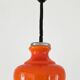 Orange opaline suspension from the 1970s.