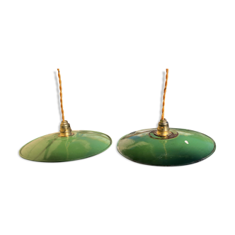 Pair of industrial suspensions
