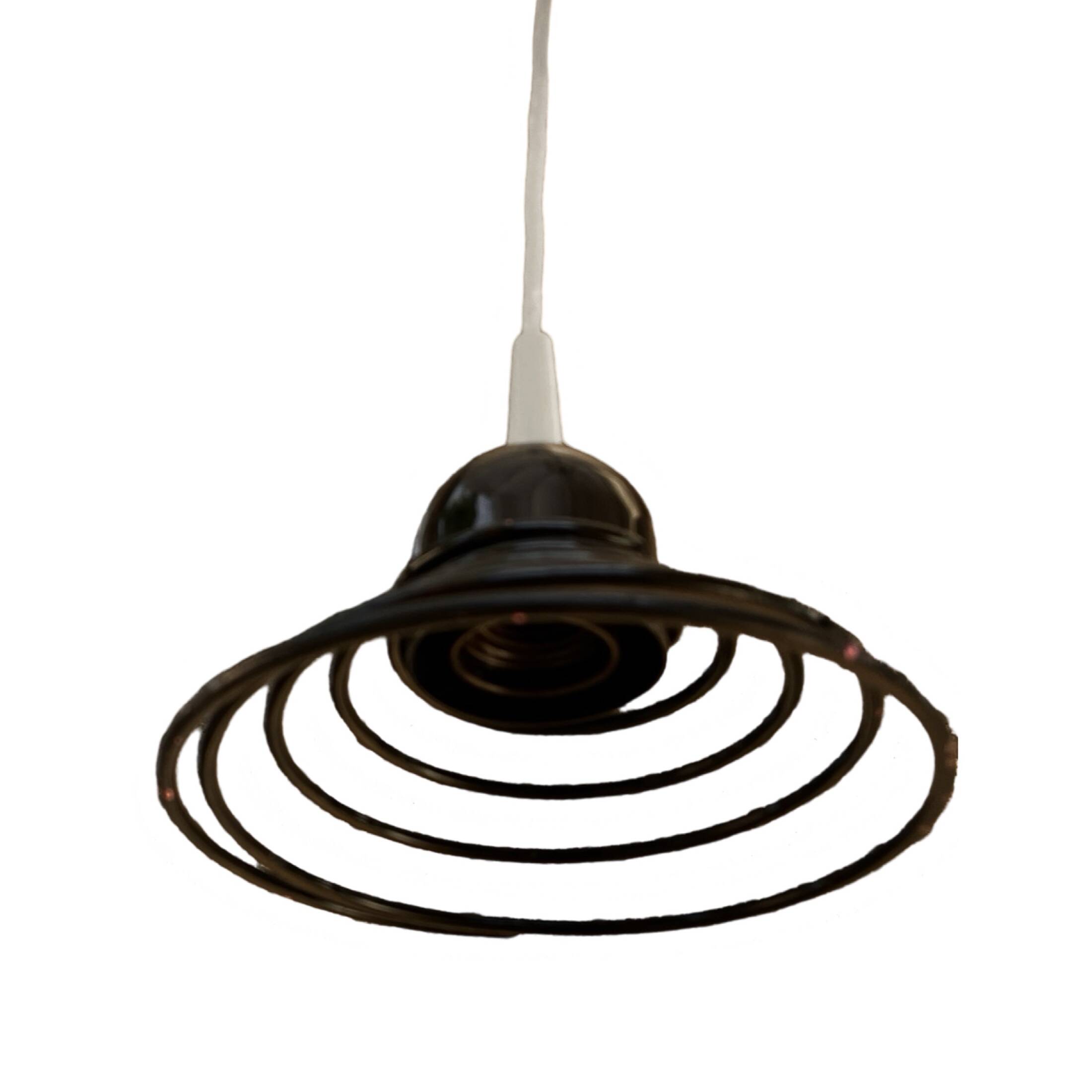 Massive 027043 spring hanging lamp, Belgium, 1970s.