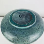 Vintage ceramic vase pottery Kings of Majorca in Perpignan, geometric.