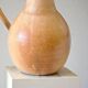 Large artisanal carafe in matte stoneware