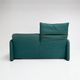 Maralunga sofa with footstool by Vico Magistretti for Cassina, 1970s
