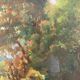 Huile sur bois vintage
