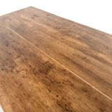 Solid oak trade counter, six drawers, France, circa 1920.