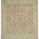 Hand-knotted persian antique 1970s 320 cm x 357 cm beige wool carpet