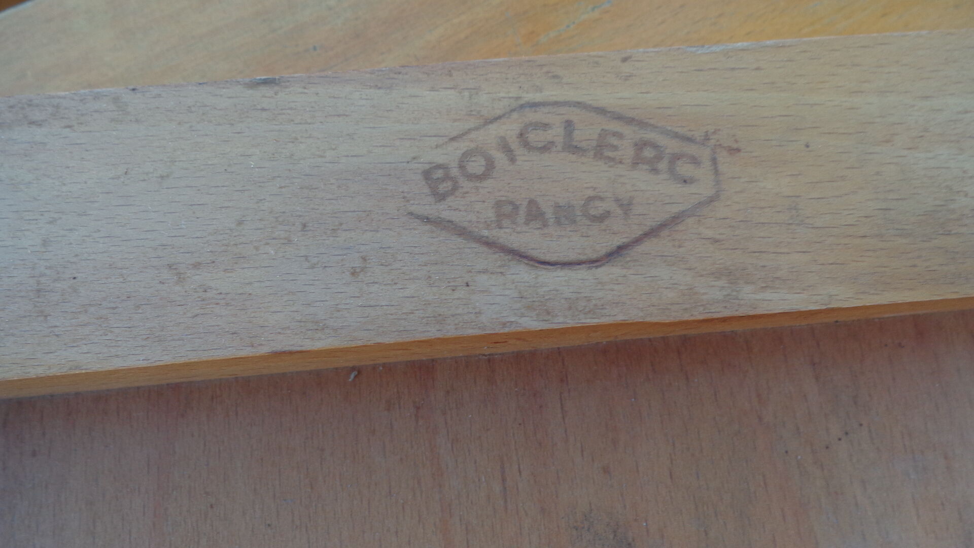 Set of 4 Boclerc Rancy S&L bistro chairs