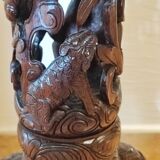 Chinese carved column