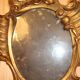 Miroir Italien Rococo d'époque XVIIIeme - 78x53cm
