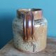 Stoneware pitcher from Puisaye, signed Jean-Pierre Prud’homme