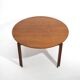 Extendable round table by Inge Klingeberg for France e Son, 1960s