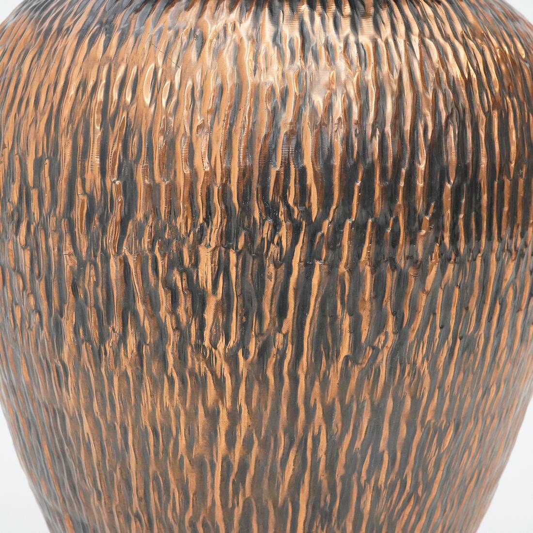 Copper umbrella stand, 1930s