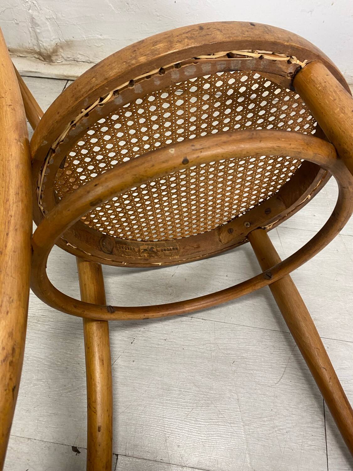 Paire de chaises bistrot