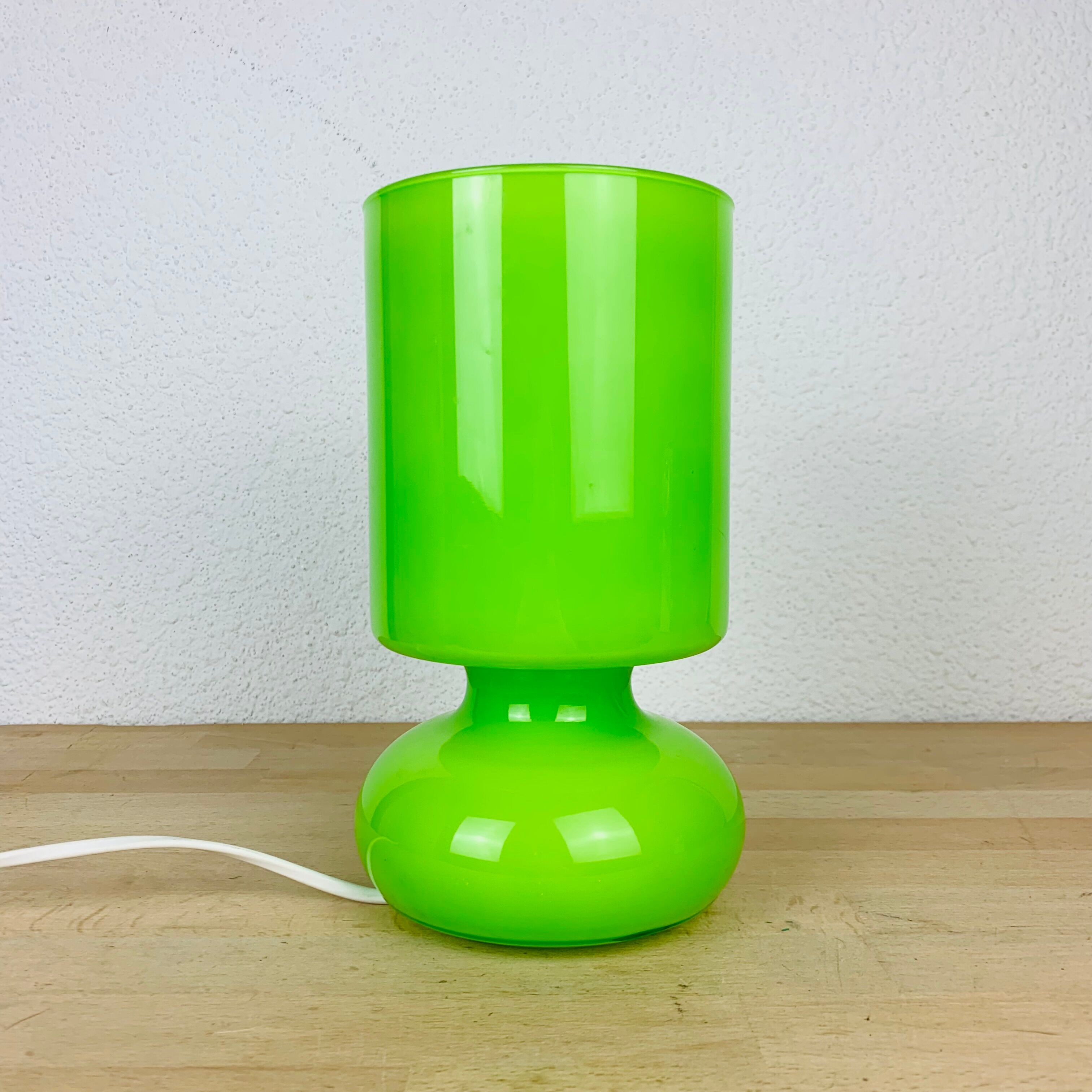 Lamp Lykta Ikea vintage green glass