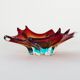 Platter, Murano glass, Italian design, 1970s, production: Italy