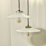 Pairs of bistro opalines 1920 smooth edges