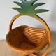 Pineapple fruit basket