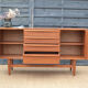English teak row, 138 cm