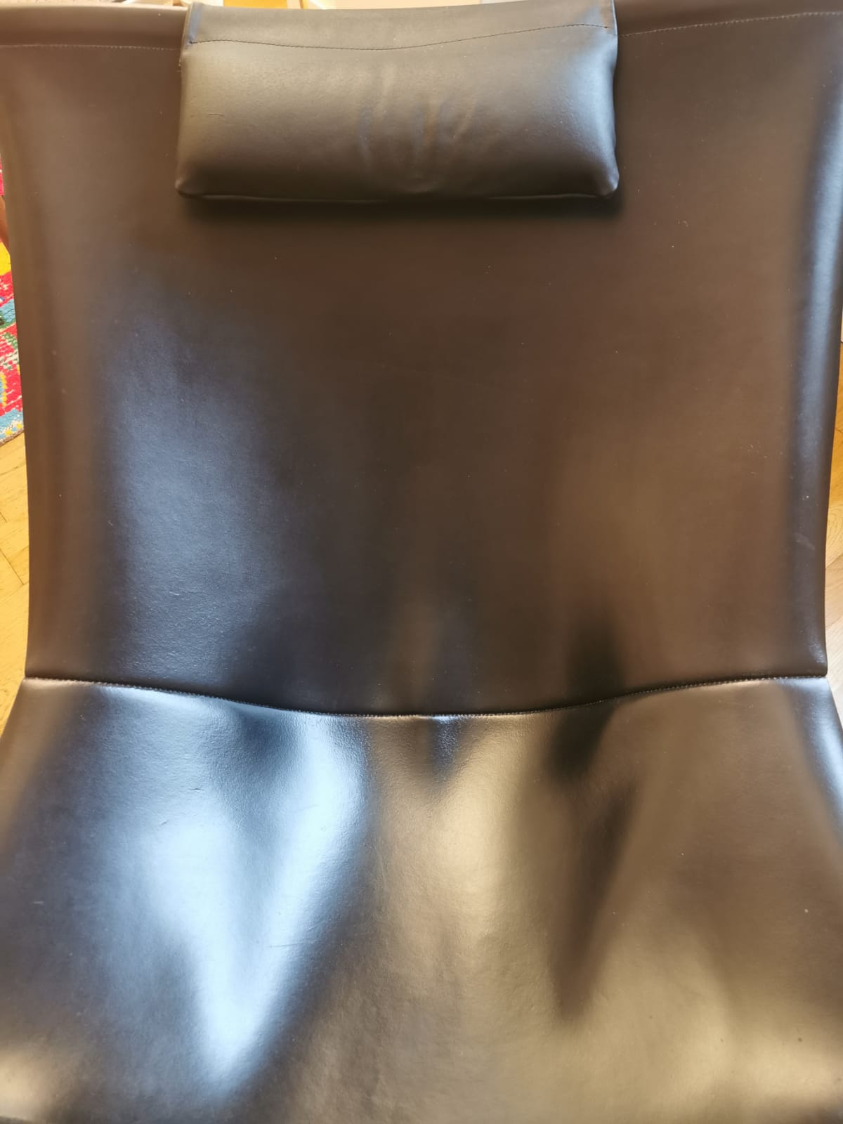 Vintage leather armchair