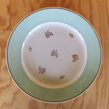 6 assiettes plates Luneville Badonviller