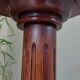 Fluted column in solid wood