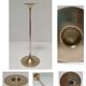 Hi Fi candle holder by Max Bruël for Torben Orskov solid brass h. 26,5 cm