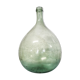 Demijohn green 7 liters in blown glass