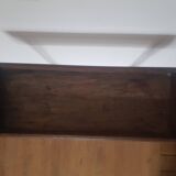 Late 19th century solid mahogany side table