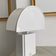Applique Guzzini "Olympe", métal laqué blanc, Italie 1970