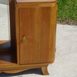 art deco dressing table in light wood