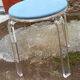 Plexiglas stool from the 80s