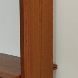Mid-century vintage library wall shelf