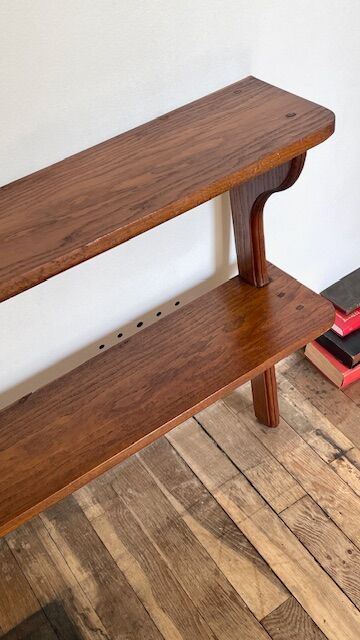 VINTAGE Solid Oak SHELF