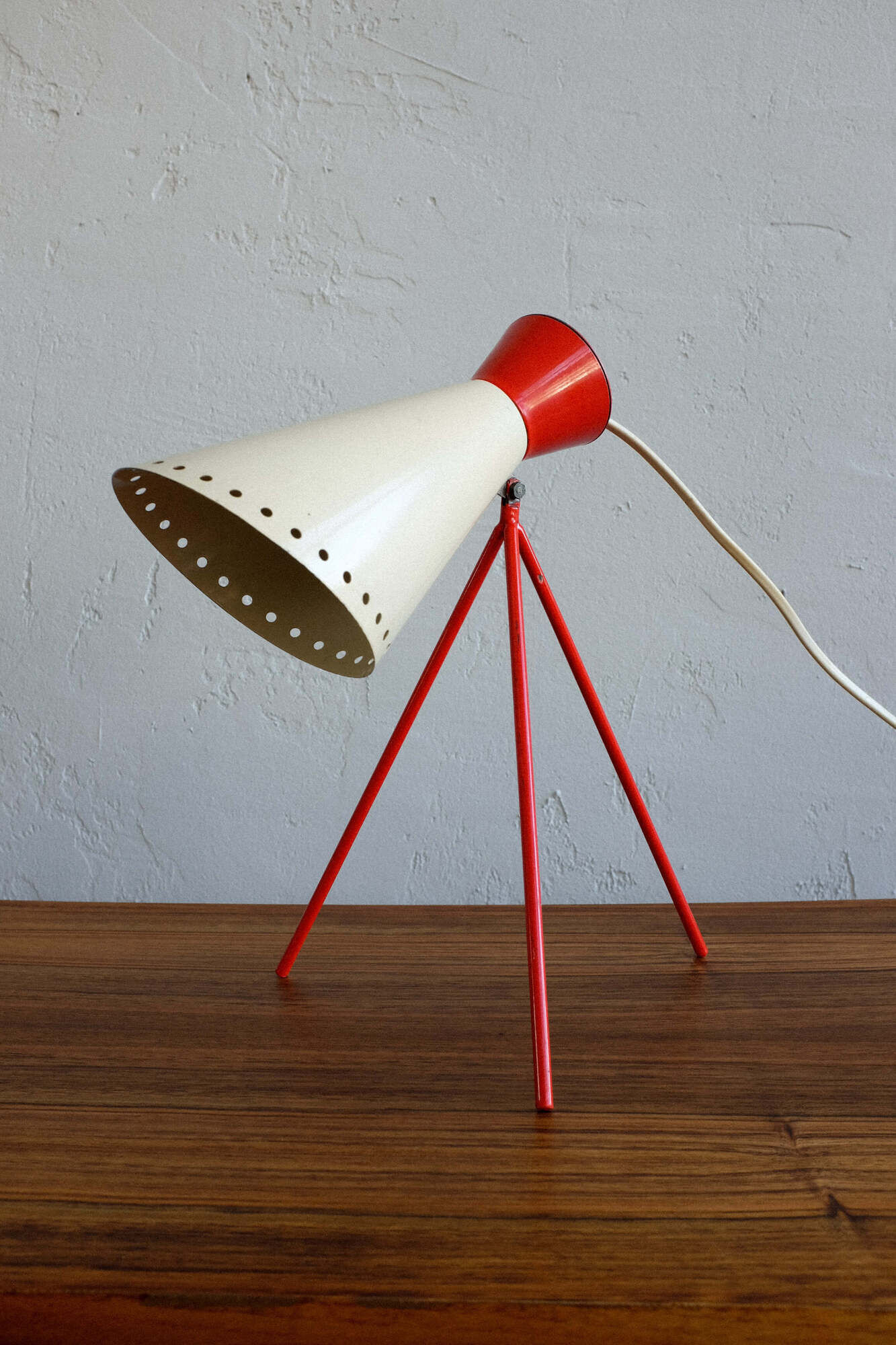 Iconic Czechoslovak Table Lamp Napako 1618 by Josef Hůrka, 1960s