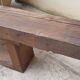Console en bois Wabi Sabi