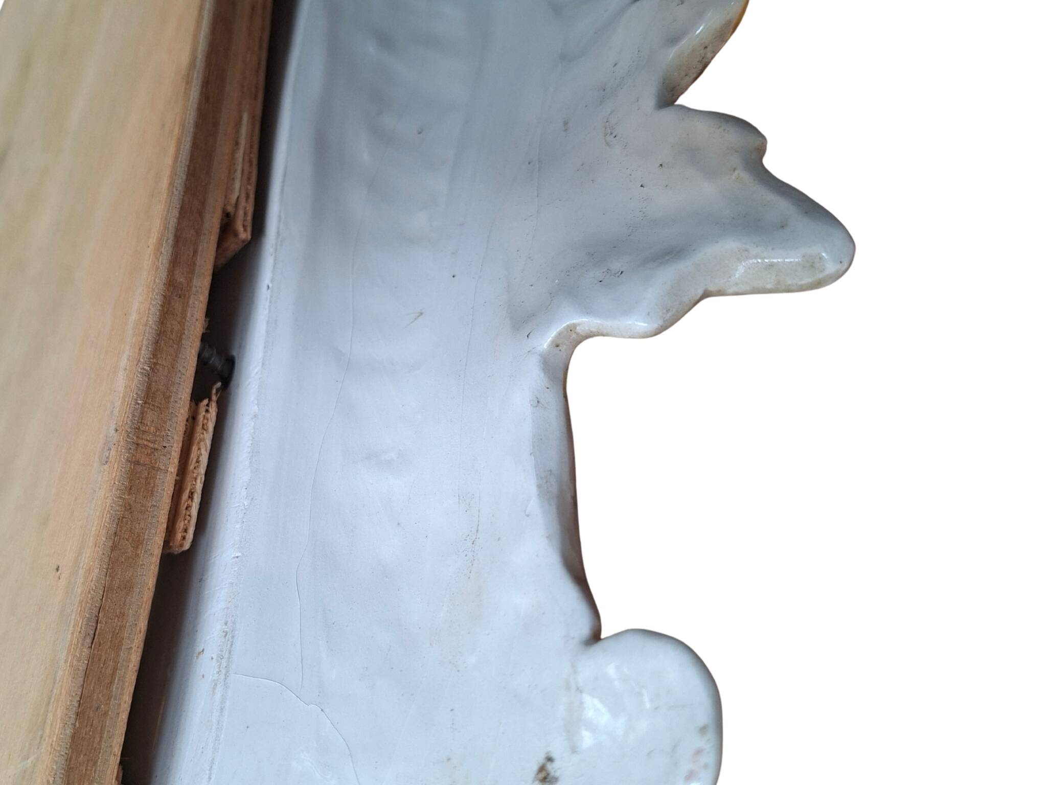 Magnifica Specchiera d’Arte in Ceramica Policroma – Maria Pegoraro per Ricc