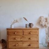 Commode ancienne de style anglais