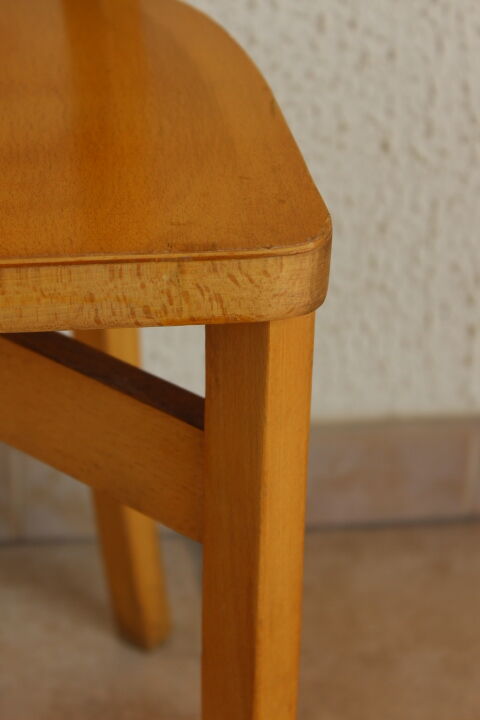 Duo de chaises bistrot années 60