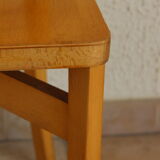 Duo of bistro chairs 60s