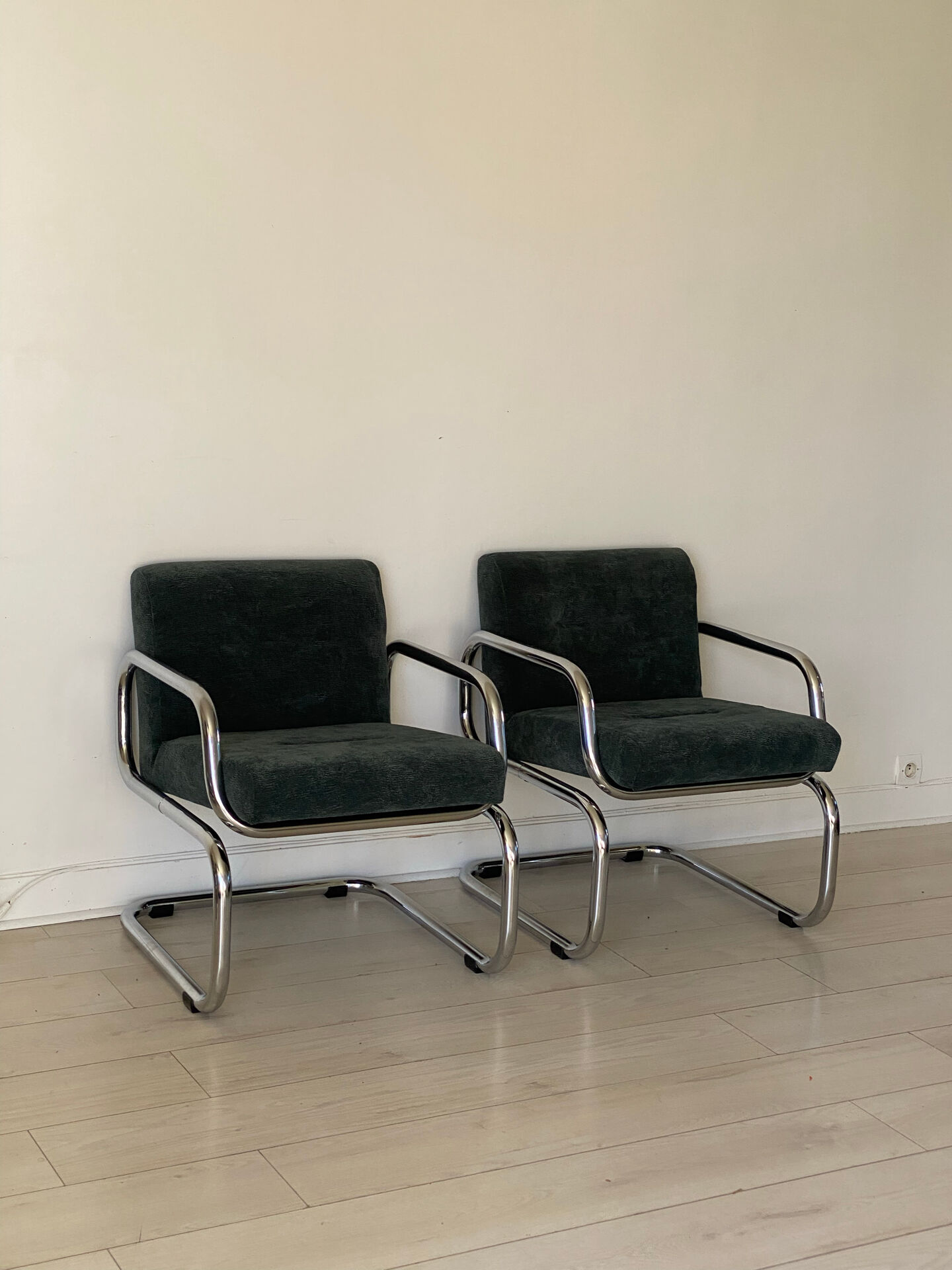 2 fauteuils 1980 Bauhaus