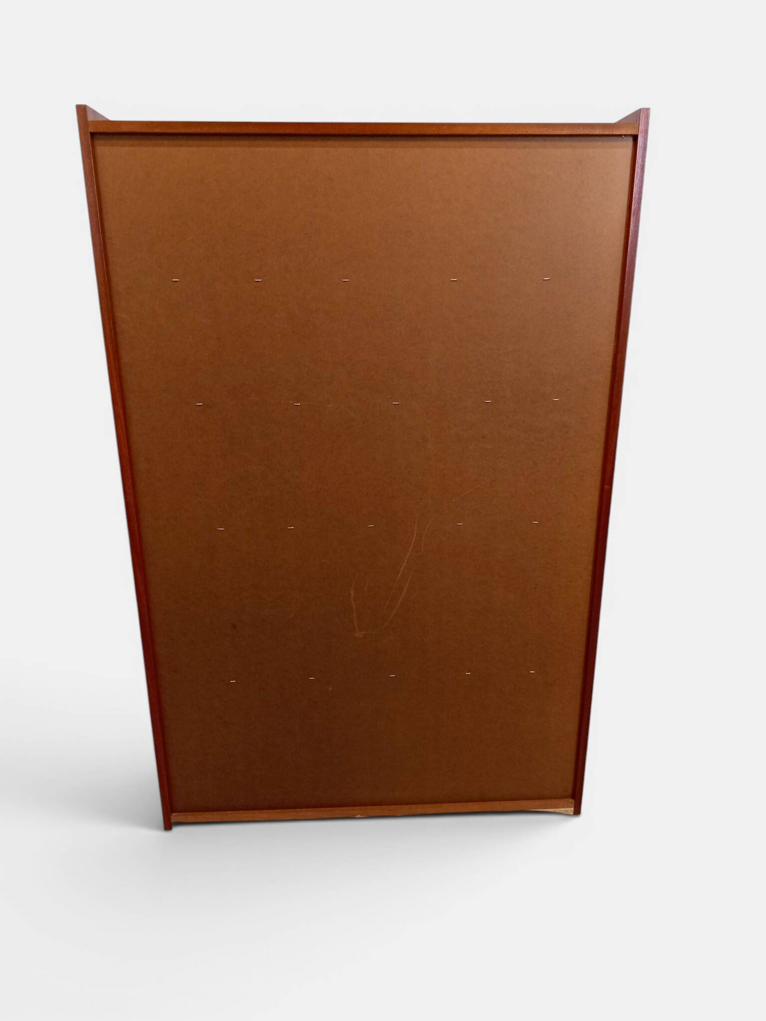 Vintage display library 60/70 Sliding door shelf