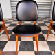 Set of 10 Pegase Baumann chairs