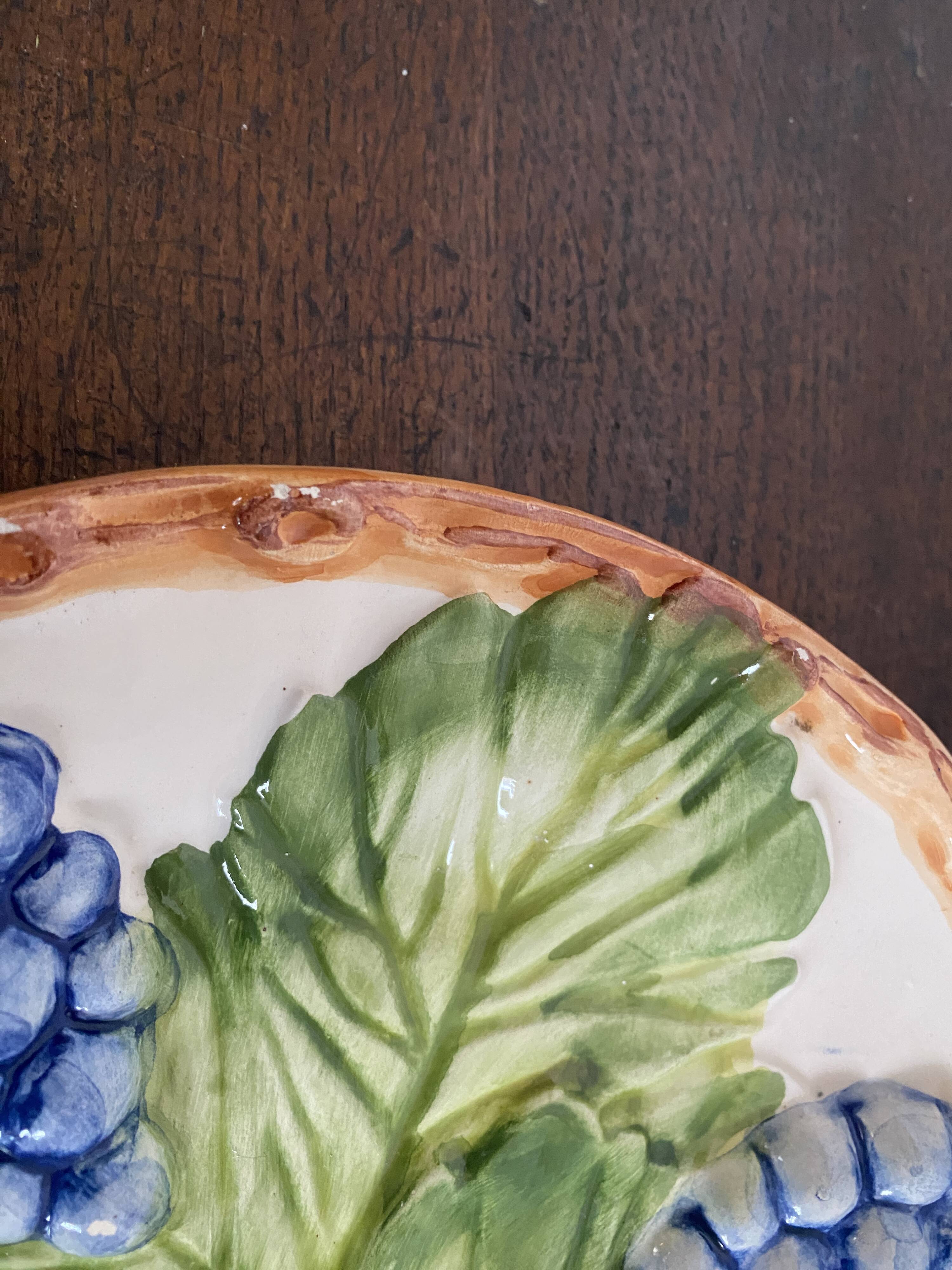 Beautiful vine pattern slip strainer