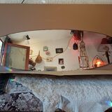 Italian oval wall mirror 1950.