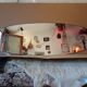 Italian oval wall mirror 1950.